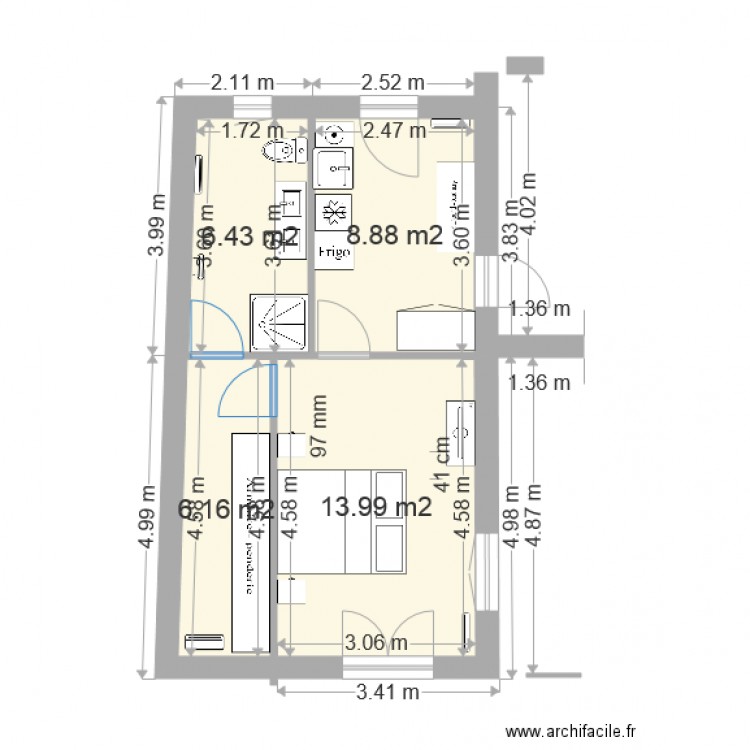 agrandissement 24. Plan de 0 pièce et 0 m2