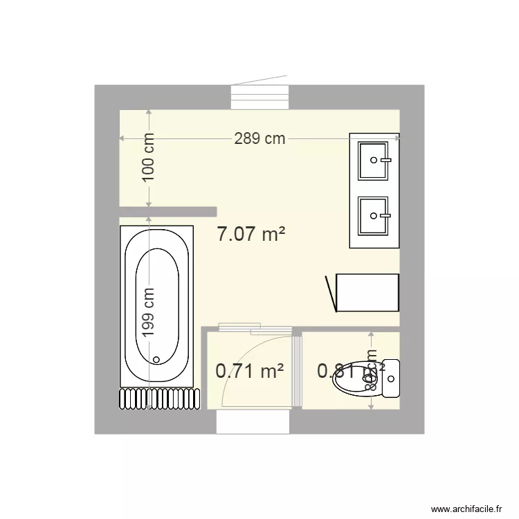 sdb. Plan de 