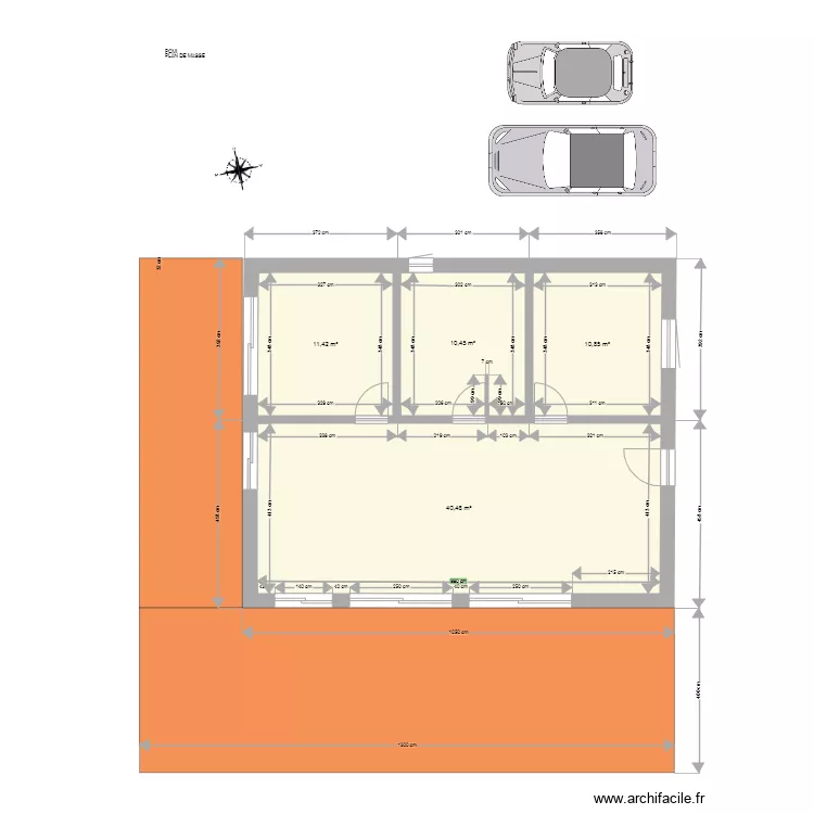 PLAN DE MASSE 1. Plan de 