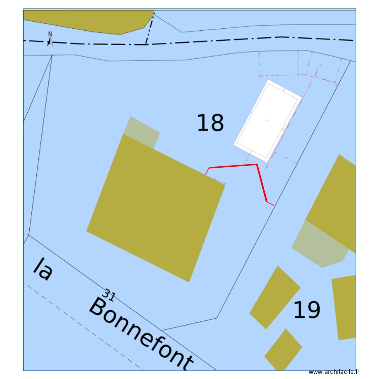 Piscine4. Plan de 0 pièce et 0 m2