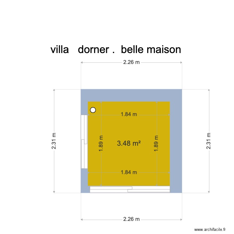 villa dorner  belle maison . Plan de 0 pièce et 0 m2