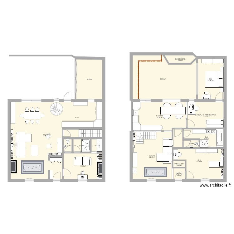 Nansouty 5. Plan de 0 pièce et 0 m2