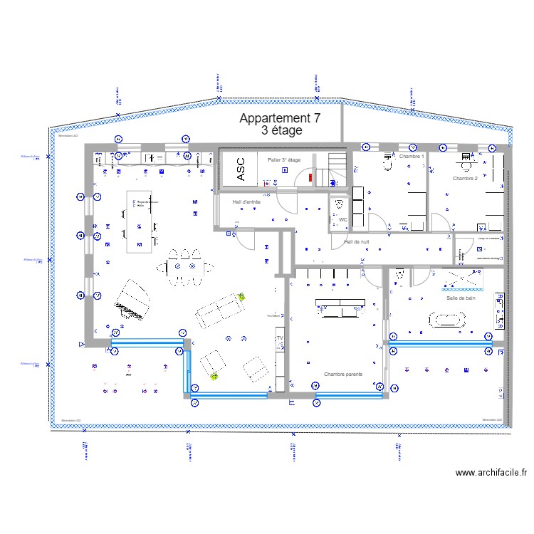 Patronage 7 a 3 étage 05  2020. Plan de 0 pièce et 0 m2