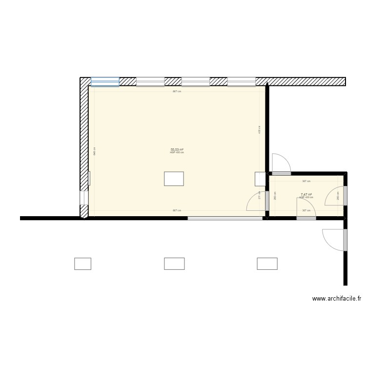 Métré C.2.11. Plan de 0 pièce et 0 m2
