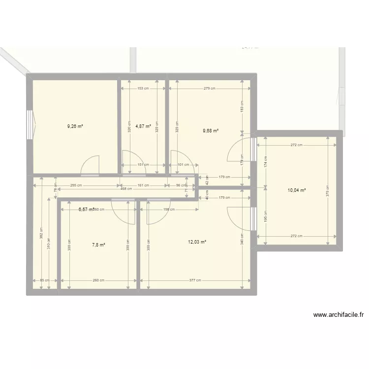 Chasselay new. Plan de 
