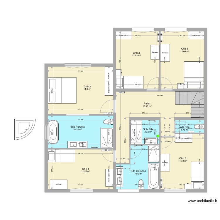 Etage 2. Plan de 0 pièce et 0 m2