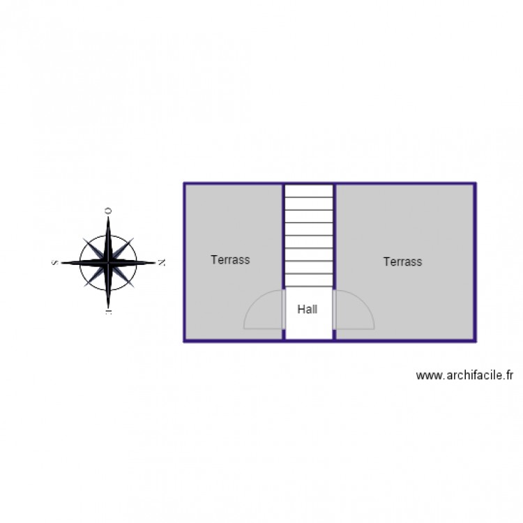 Las filipinas 1 takterrass. Plan de 0 pièce et 0 m2