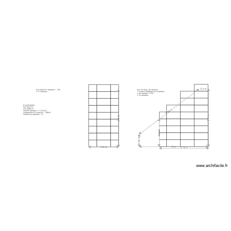 carrelage wc 30 x 60. Plan de carrelage wc 30 x 60. Plan de