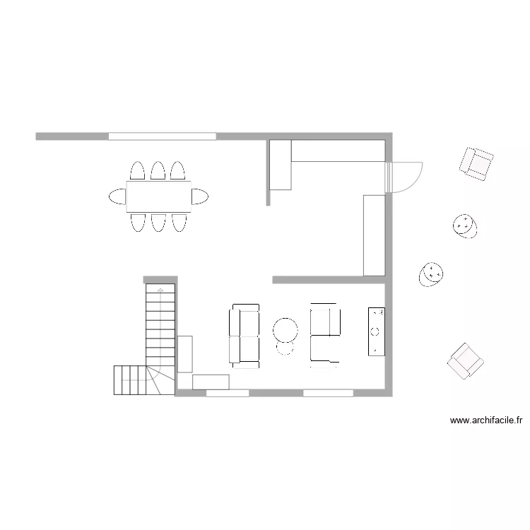 plan salon71. Plan de 
