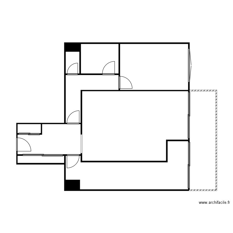 Chine 11 Pigeon Andre. Plan de 0 pièce et 0 m2