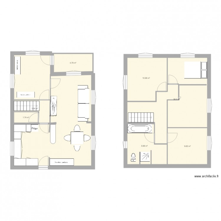 envaux3. Plan de 0 pièce et 0 m2