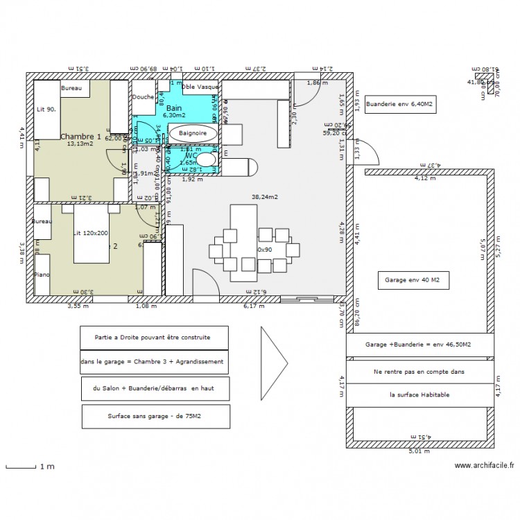 le bon je crois 2. Plan de 0 pièce et 0 m2
