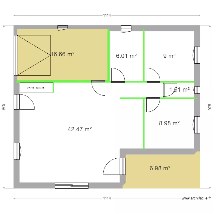 GRANET LOT 2. Plan de 