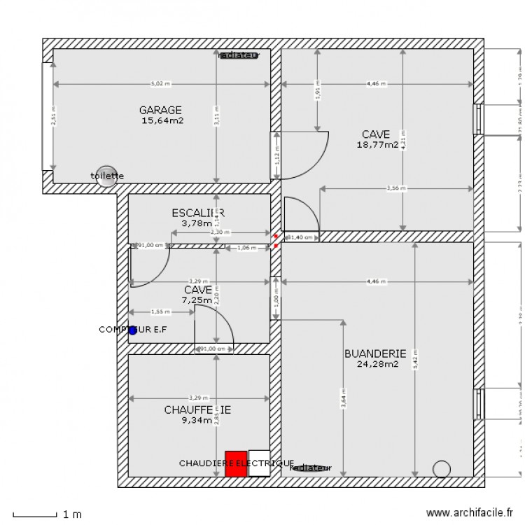 6 GARONNE PLOBSHEI / S-SOL. Plan de 0 pièce et 0 m2