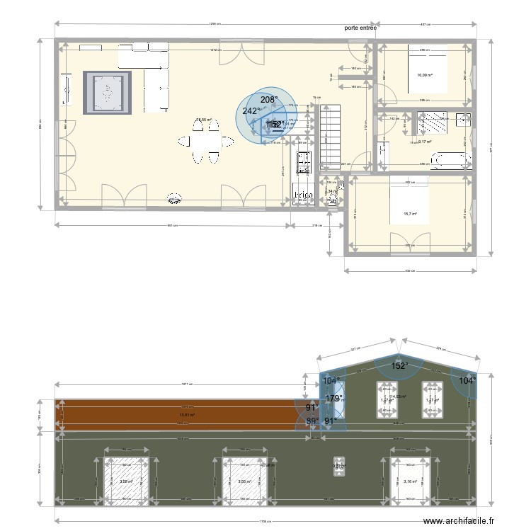 maison haut 220619. Plan de 0 pièce et 0 m2