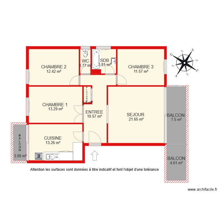 BI 6367 OUAFAE . Plan de 0 pièce et 0 m2