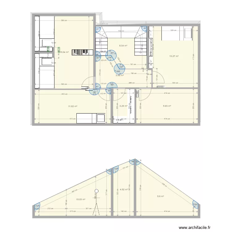 NEUILLY PLAN EXISTANT projet chambre enfants 3. Plan de 