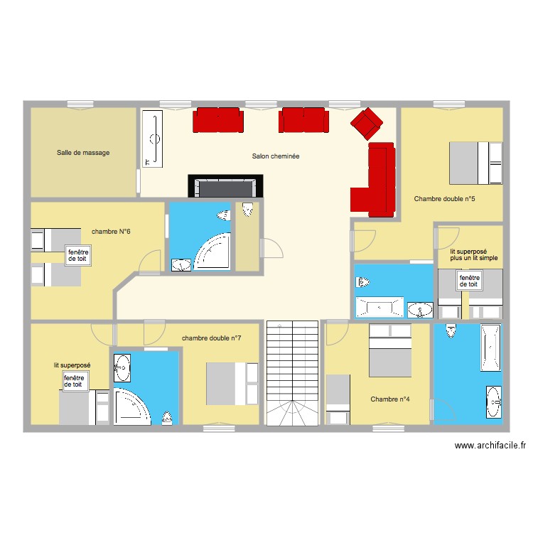 FACE COTE PARKING. Plan de 0 pièce et 0 m2