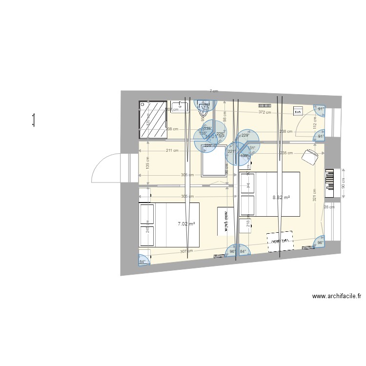 cuisine. Plan de 0 pièce et 0 m2