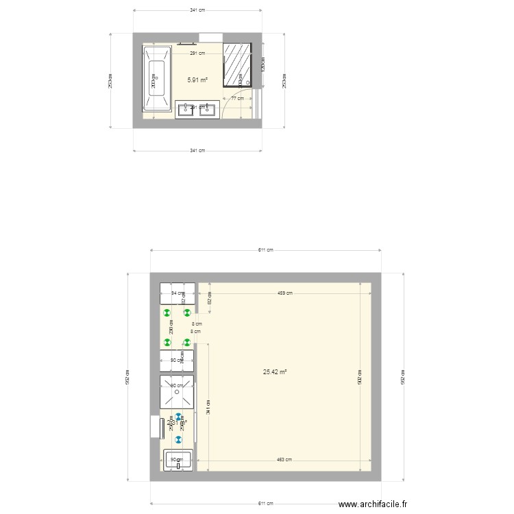 chateauvert. Plan de 0 pièce et 0 m2