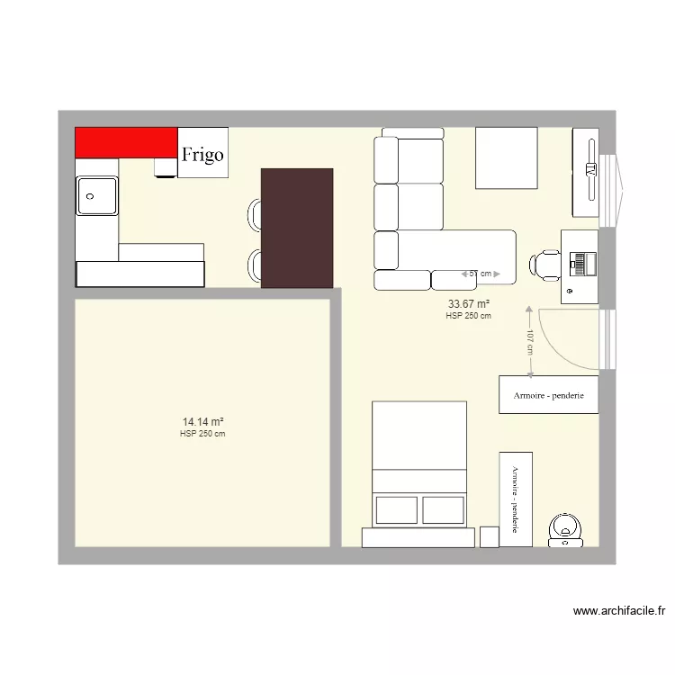 garage 2021. Plan de 