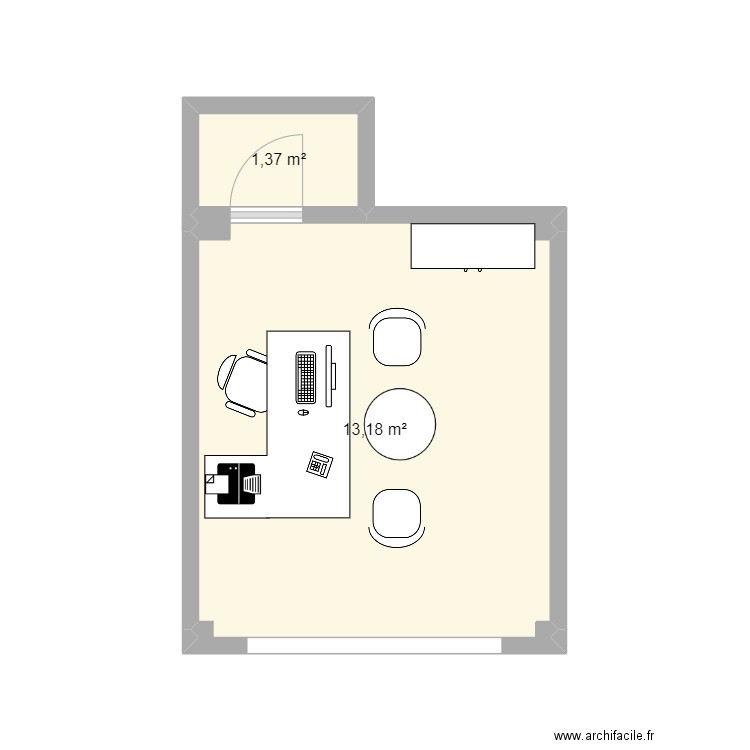 BUREAU. Plan de 0 pièce et 0 m2