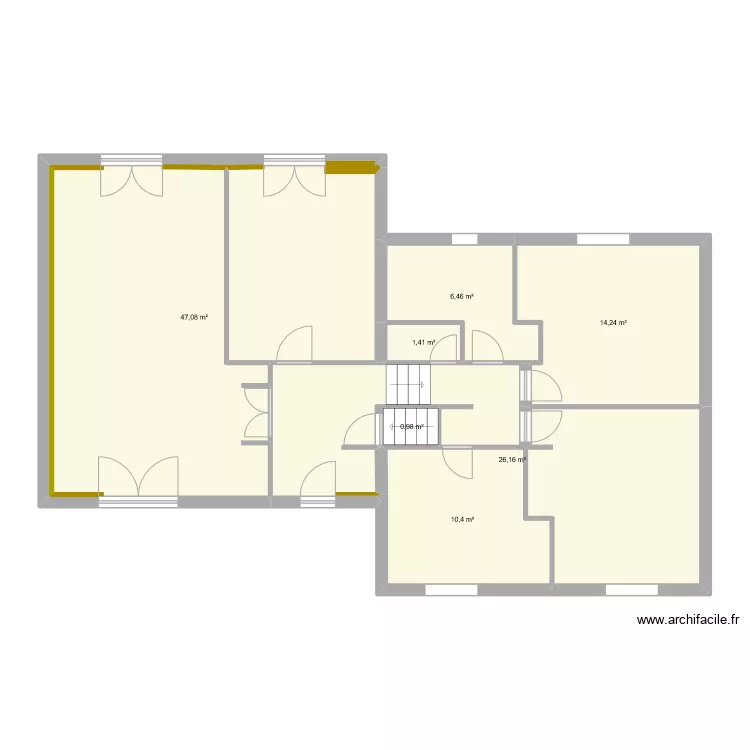 3 fois par jour. Plan de 