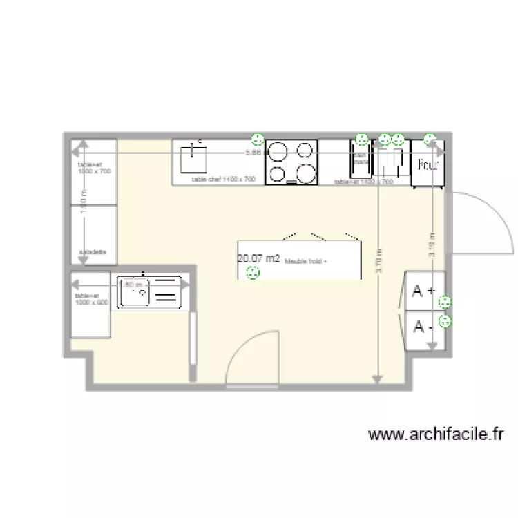 terrasse du vin. Plan de 