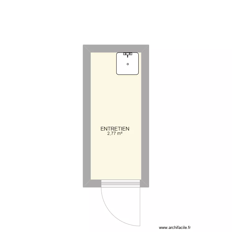 LOCAL ENTRETIEN . Plan de 