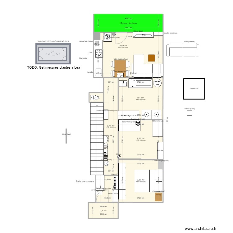 Nouveau plan felix. Plan de 0 pièce et 0 m2