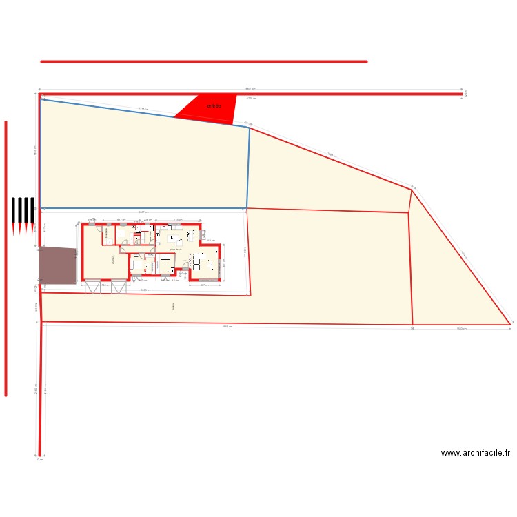 piéce de vie presque fin bis. Plan de 0 pièce et 0 m2