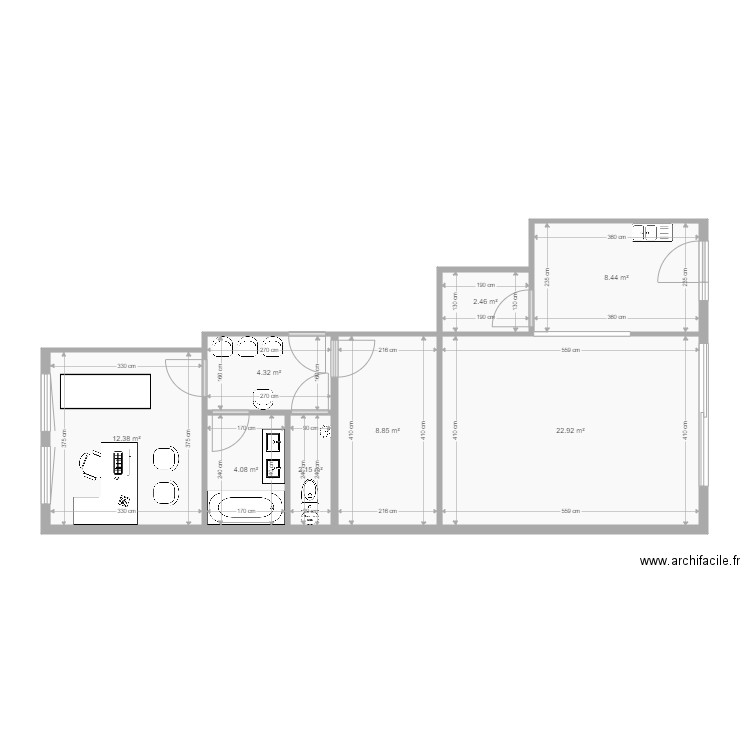 Plan Archi 31. Plan de 0 pièce et 0 m2