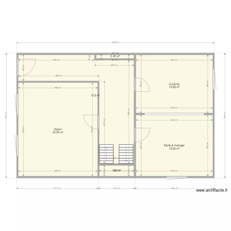 Corp de ferme Optimisation. Plan de 