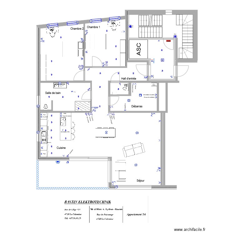 Tychon 5 A. Plan de 0 pièce et 0 m2