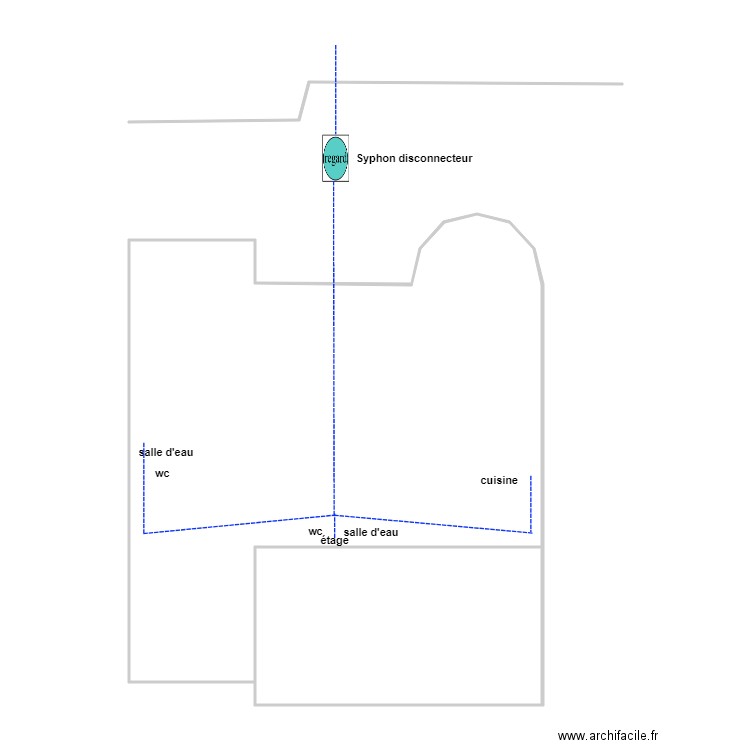 preau ass. Plan de 2 pièces et 89 m2