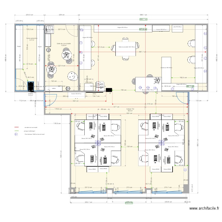 plan 3. Plan de 0 pièce et 0 m2