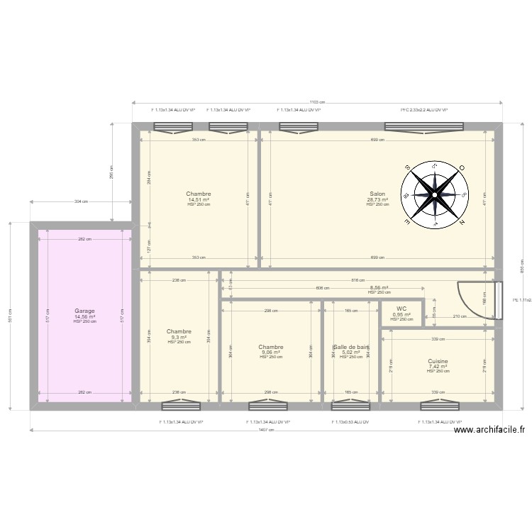 MAANINOU. Plan de 0 pièce et 0 m2