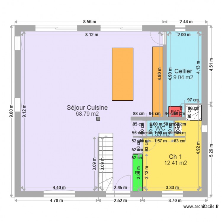 DEWULF MEZIERE 2. Plan de 0 pièce et 0 m2