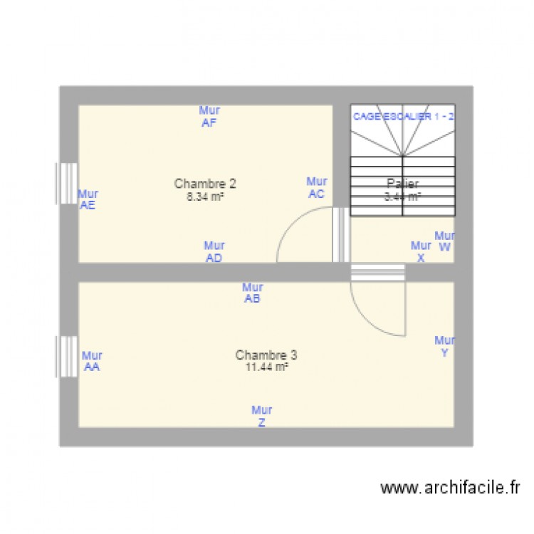 Maison Saint Georges Le Fléchard. Plan de 0 pièce et 0 m2