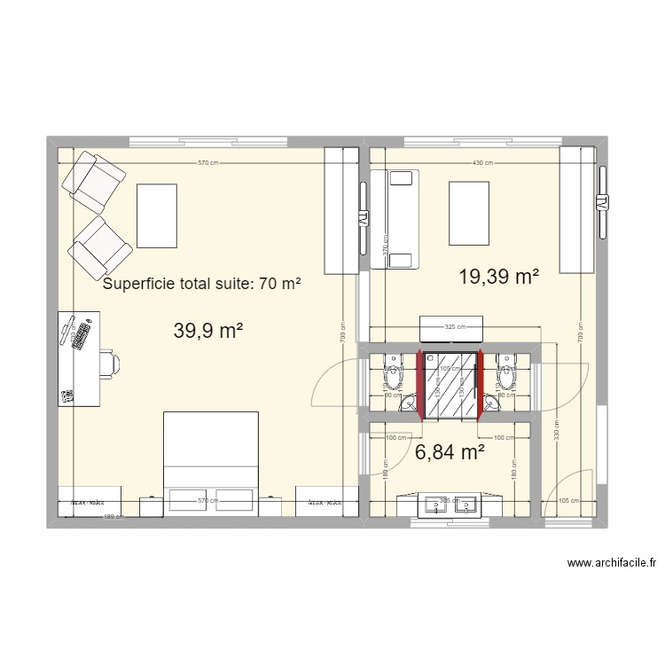 Suite v1 d. Plan de 0 pièce et 0 m2