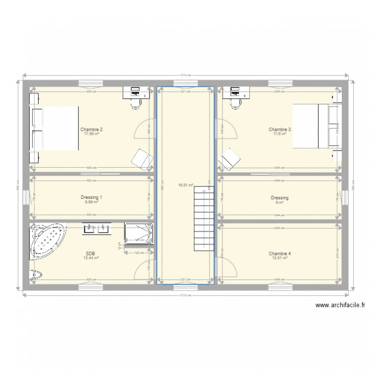 Maison Type 9. Plan de 0 pièce et 0 m2