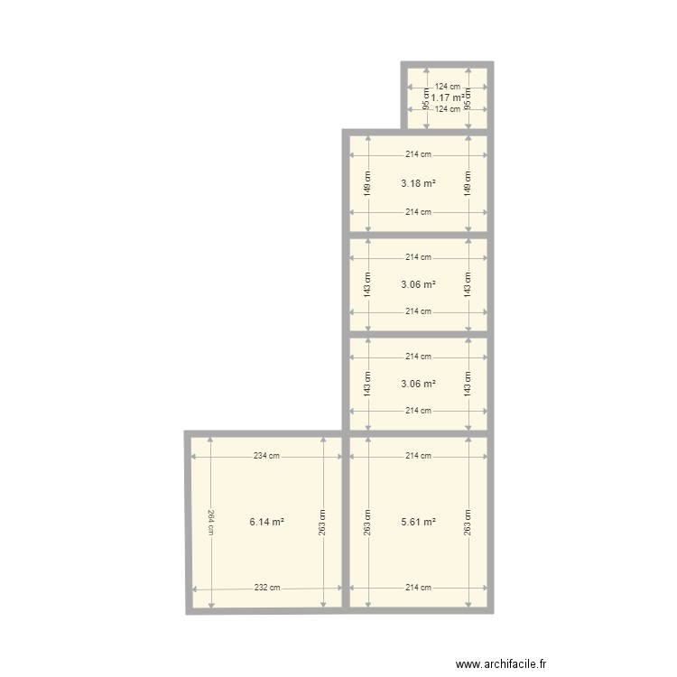 Porcherie. Plan de 0 pièce et 0 m2