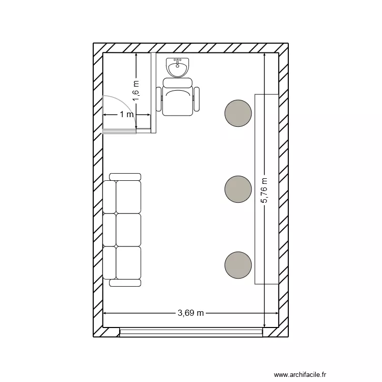 hela9. Plan de 2 et 21 m² hela9. Plan de 2 et 21 m²