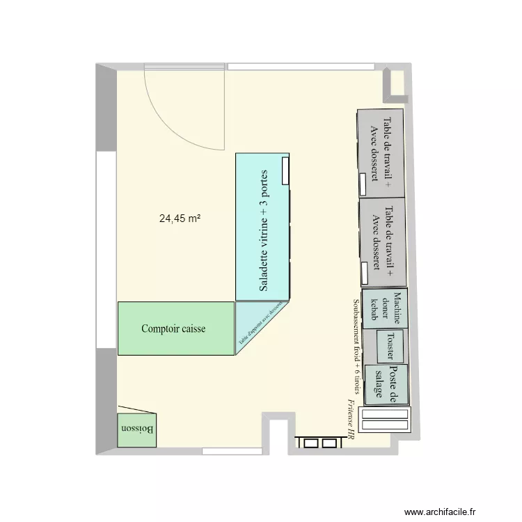 ISTANBUL KITCHEN. Plan de 