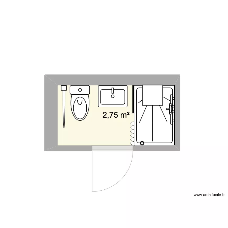 LAVERGNE. Plan de 