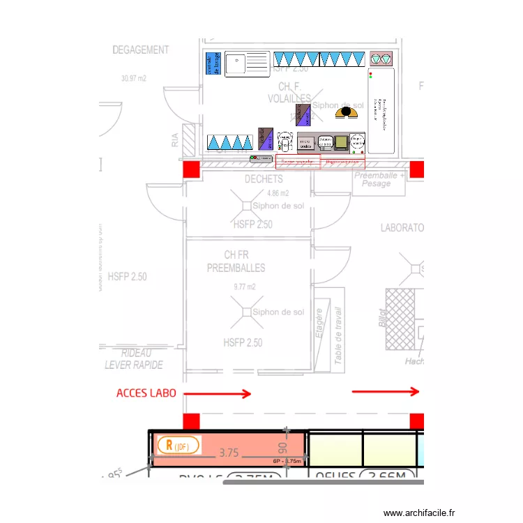 Illkirch patiss volaille. Plan de 