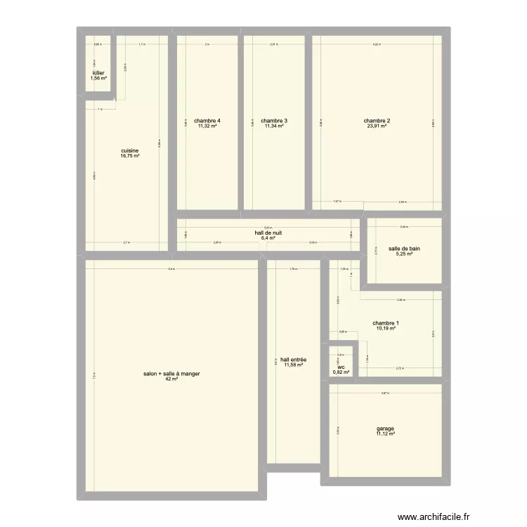 maison. Plan de 12 et 152 m² maison. Plan de 12 et 152 m²