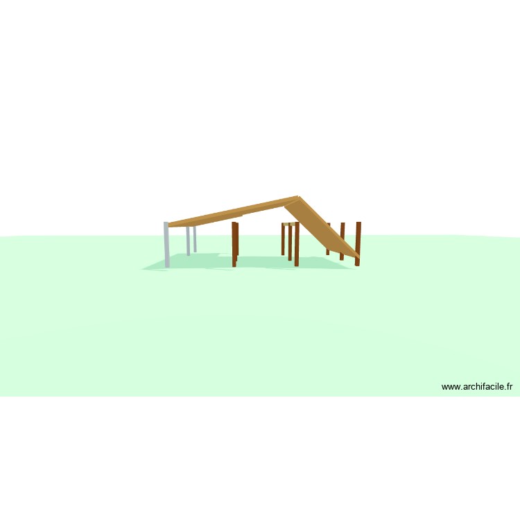 r+1. Plan de 0 pièce et 0 m2