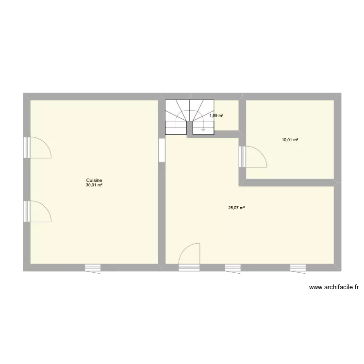 maison jujurieux. Plan de 