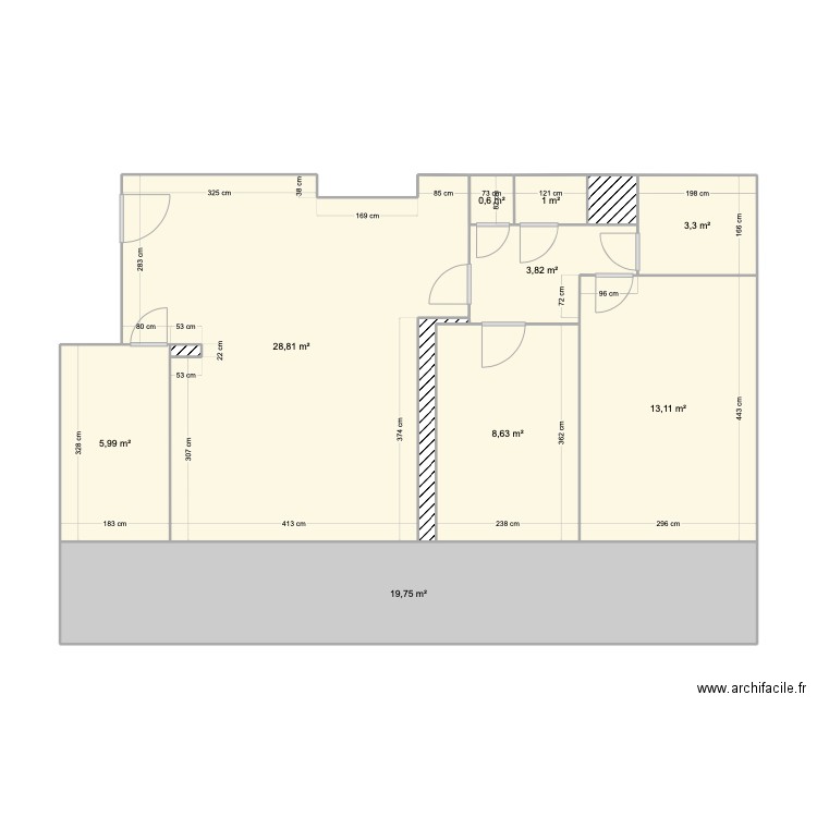 Maison Finale. Plan de 0 pièce et 0 m2
